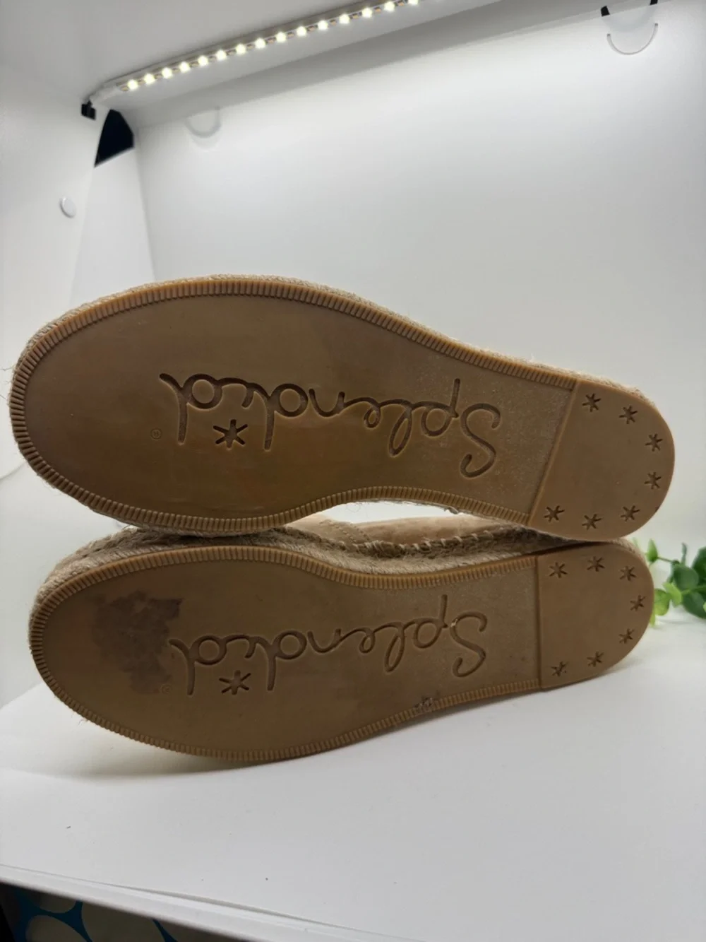 Splendid leopard print wedge espadrilles-Size 9.5